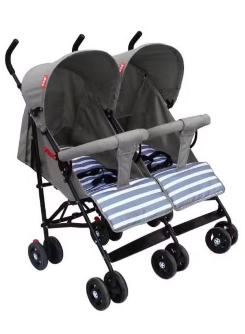 VIP STARS Small Light Weight Twin Stroller Foldable, 1 Piece Assorted