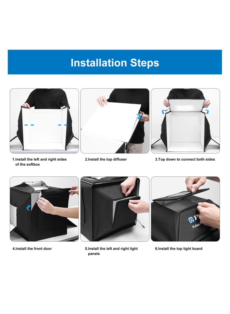 Upgrade Light Box & Soft Box 40cm 16