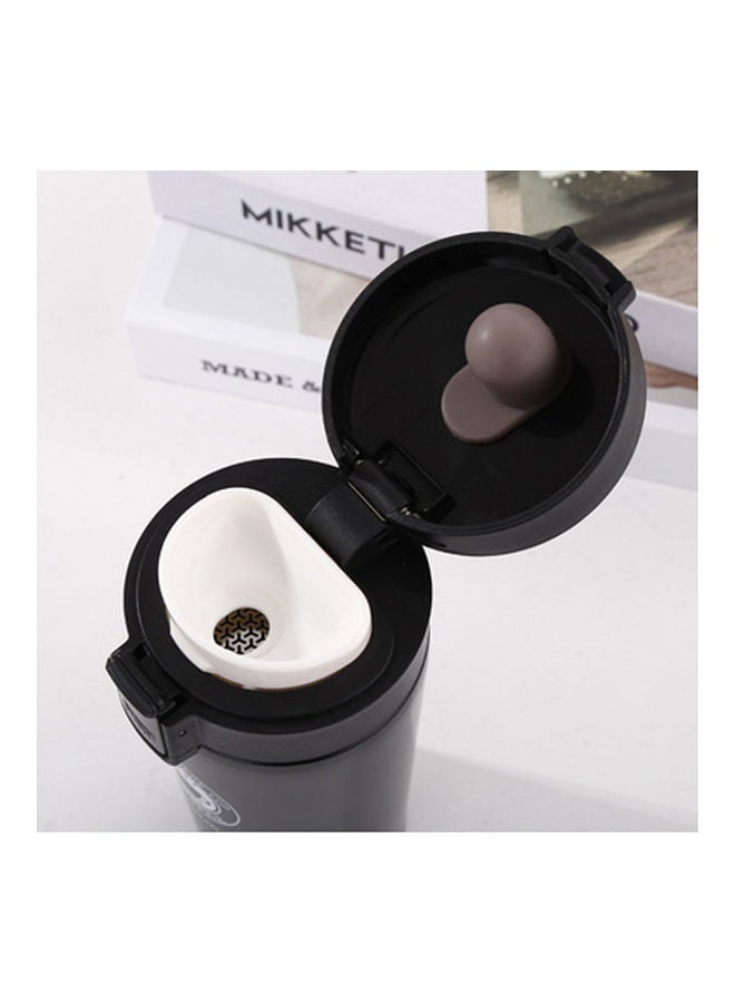 Travel Vacuum Coffee Mug Black 8 x 17.5cm