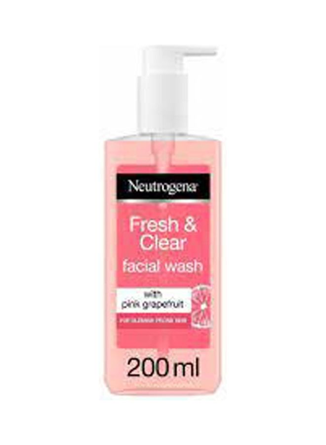 Refreshingly Clear Facial Wash, Pink Grapefruit & Vitamin C 200ml