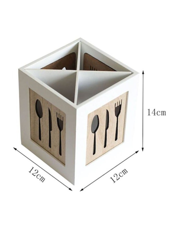 31-Piece Knife Fork Spoon Full Cutlery Set With Cutlery Storage Box