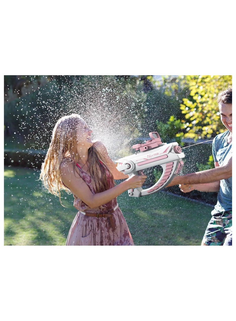 Electric Water Gun Space Technology Design with Large Capacity Water Gun Shooting Range Suitable for Pool Party and Outdoor Activities Kids and Adults