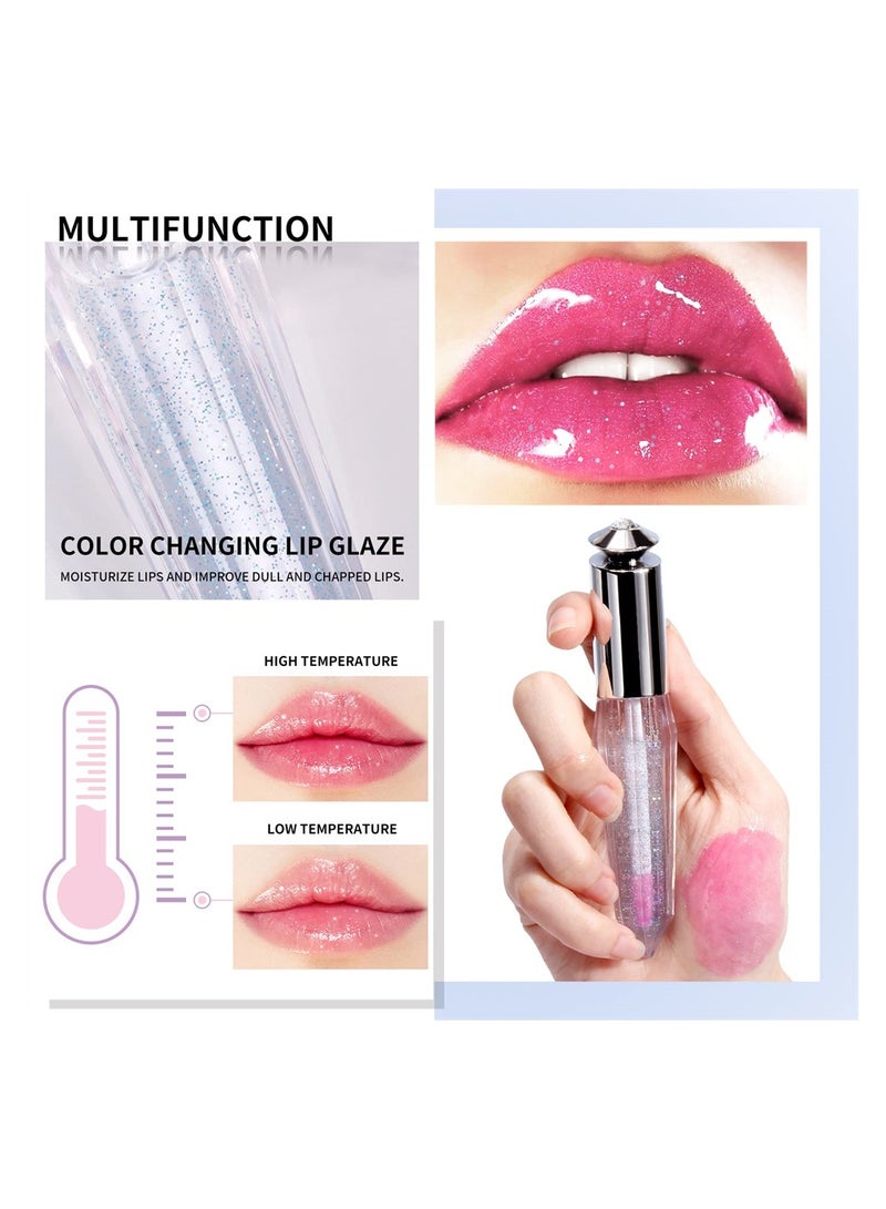 2PCS Moisturizing Color Changing Blush Oil for Cheeks
