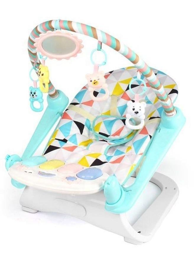 2 in 1 Multifunctional Baby Rocker Vibrating Chair For Newborn To Toddler