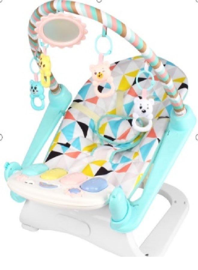 2 in 1 Multifunctional Baby Rocker Vibrating Chair For Newborn To Toddler