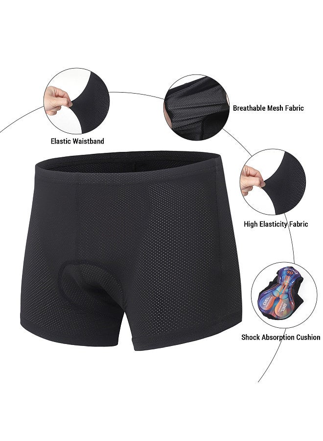 Men Cycling Underwear Shorts Breathable Padded Gel MTB Biking Shorts Bike Riding Shorts