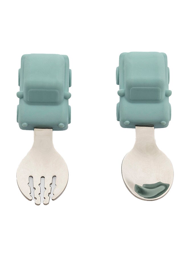 Set Of 2 Fork And Spoon - Vehicles