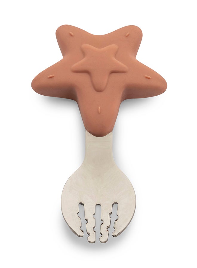 Set Of 2 Fork And Spoon - Stars