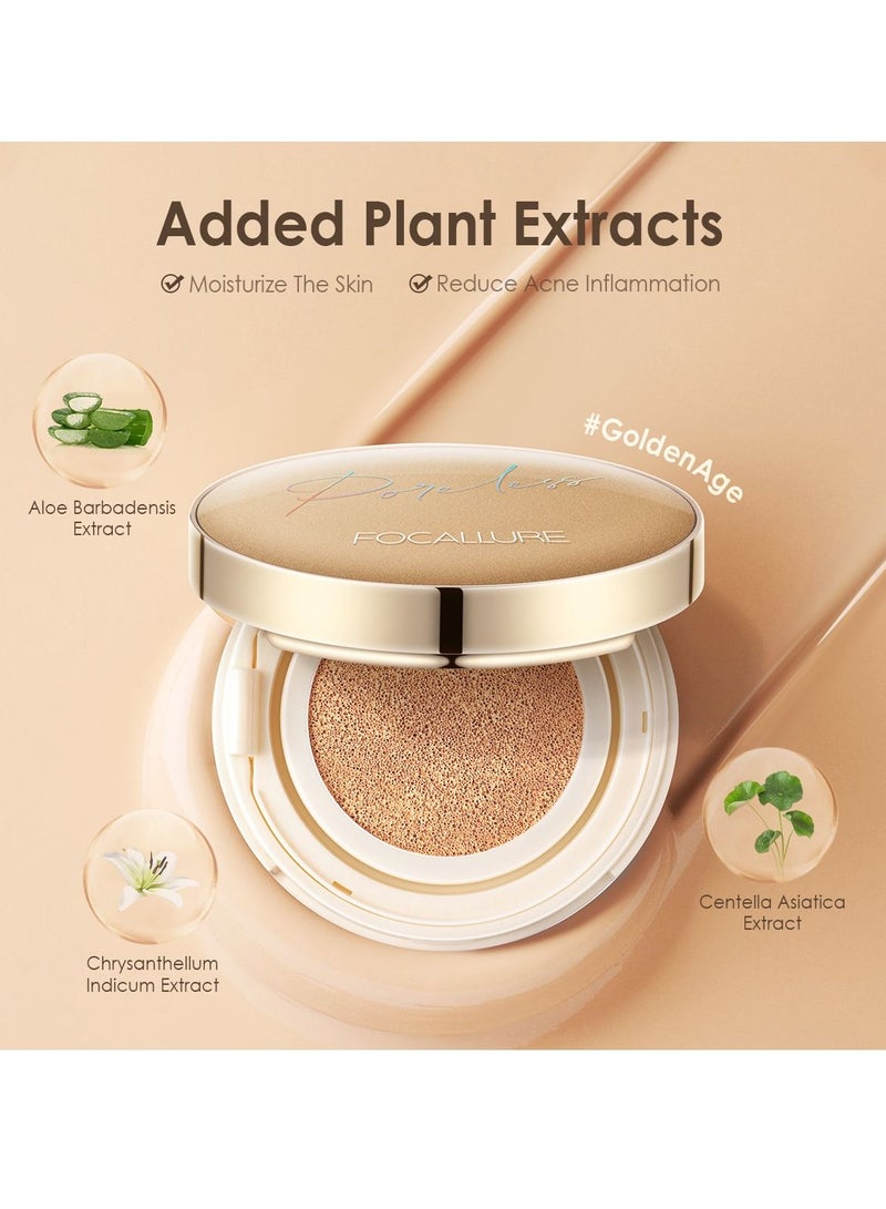 Poreless Matte Air Cushion Foundation-102 Warm Beige