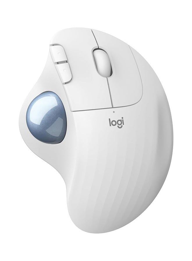 ERGO M575 Wireless Trackball Mouse Easy thumb control, precision and smooth tracking, ergonomic comfort design, for Windows, PC and Mac with Bluetooth and USB capabilities