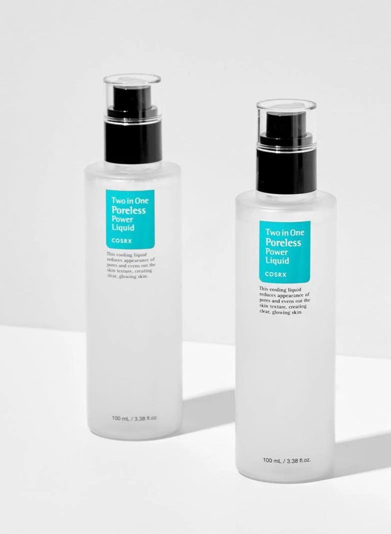 Two-in-One Poreless Power Liquid - Smooth Clear And Balanced Skin Solution 100ml