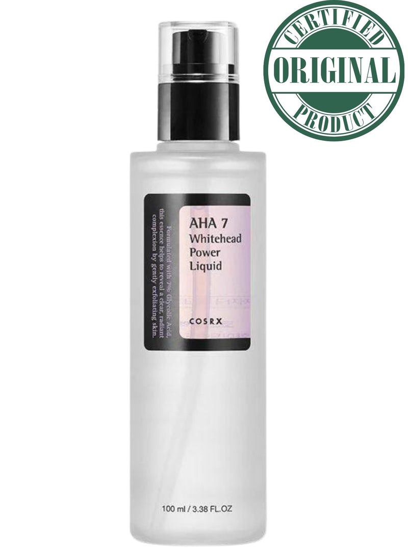 AHA 7 Whitehead Power Liquid - Gentle Exfoliating Solution for Smooth, Radiant Skin 100ml