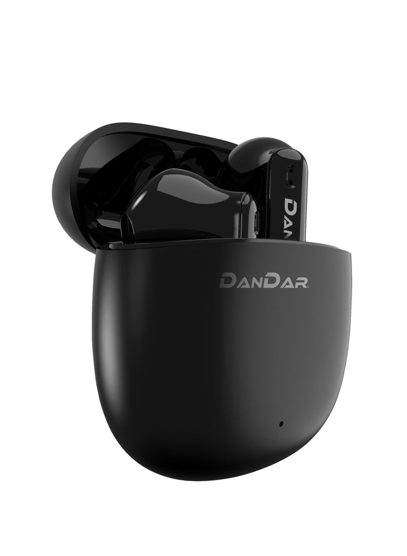 Dandar Wave Earbuds Crystal Clear Calls with HD Microphone, Soft Bass, 20 Hours Playtime Latest BT 5.3, Smart Touch, Lightweight Comfortable