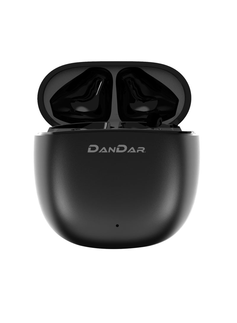 Dandar Wave Earbuds Crystal Clear Calls with HD Microphone, Soft Bass, 20 Hours Playtime Latest BT 5.3, Smart Touch, Lightweight Comfortable