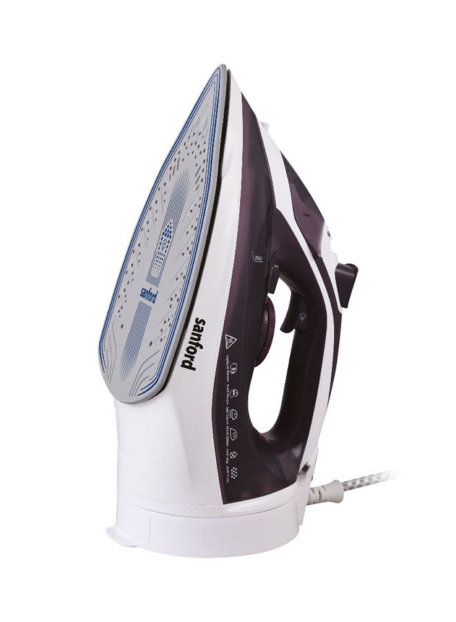 2 in 1 Cordless Ceramic Steam Iron, Nonstick Soleplate, Self clean function 2200 W SF79CI - BS Purple & White