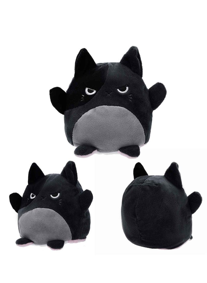 Reversible Cat Stuffed Animals, Reversible Plushie, 6