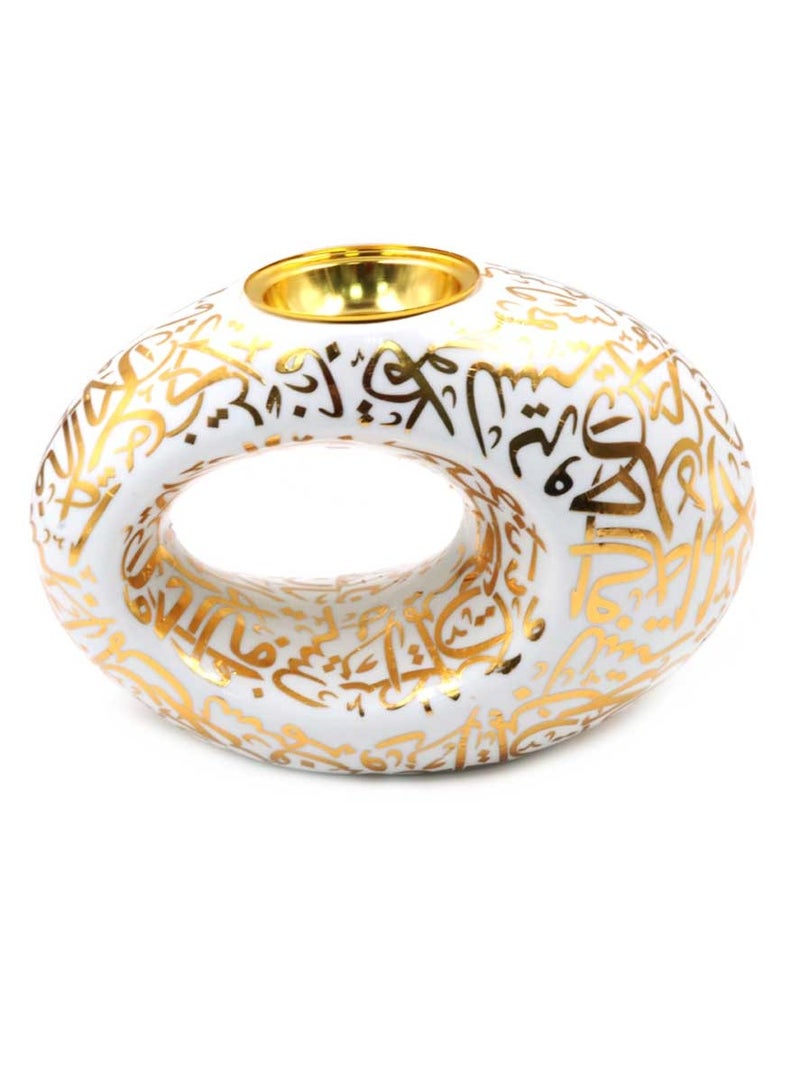 Museum of the Future High Quality Stylish Incense Burner Holder on Top - White