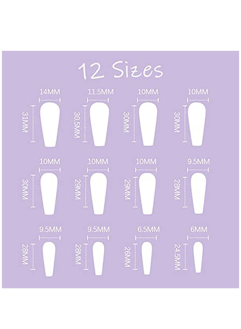 Nail Patches Silver Side StyleFake Nails Short Press on Nails Square Crystal False Nails Prom Nails Full Cover Nails Tips 24pcs for Women and Girls et Shipped Without Glue