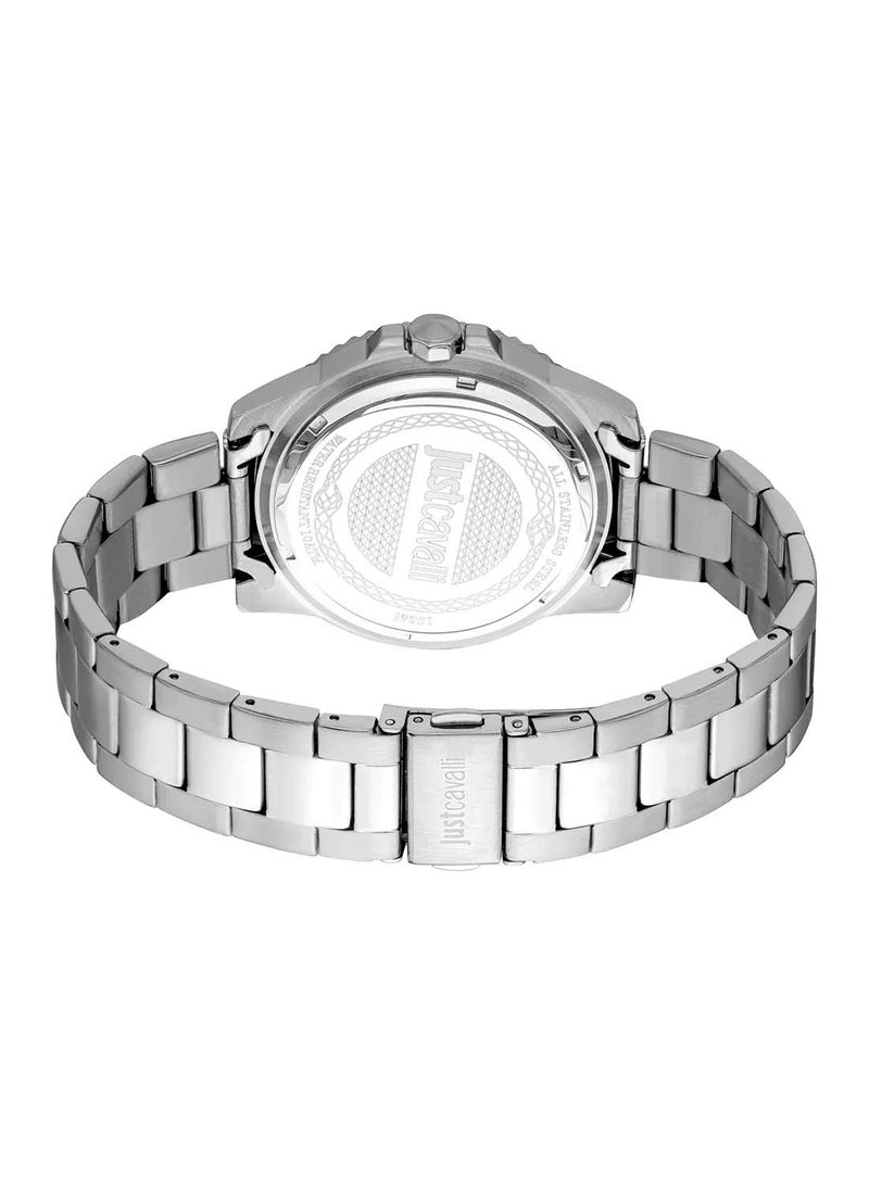 Men's Round Shape Stainless Steel Wrist Watch JC1G246M0255 - 42 Mm