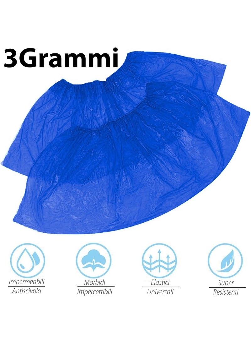 Disposable Thickened Non Woven Fabric Repeated Use Indoor Non Slip Shoe Cover 100 Pieces