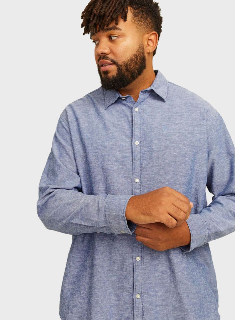 Buton Down Regular Fit Shirt