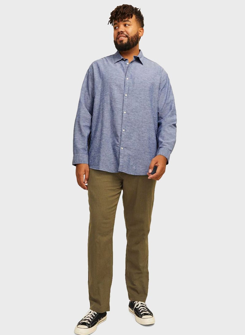 Buton Down Regular Fit Shirt