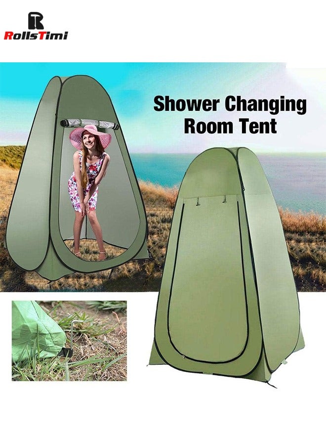 Pop Up Privacy Shelter Tent Portable Outdoor Shower Toilet Changing Room Tent for Camping and Beach