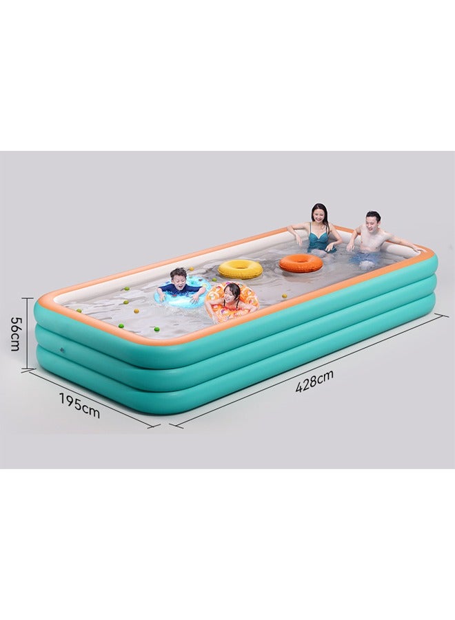 Inflatable 3 Layer Swimming Pool 428 CM