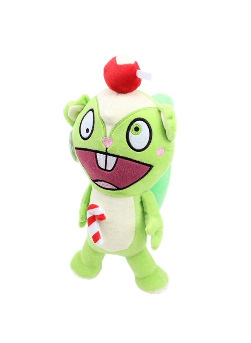 1 Pcs Happy Tree Friends Plush Toy Nutty 28cm Best Gift For Fans Idea Toy For Boys And Girls