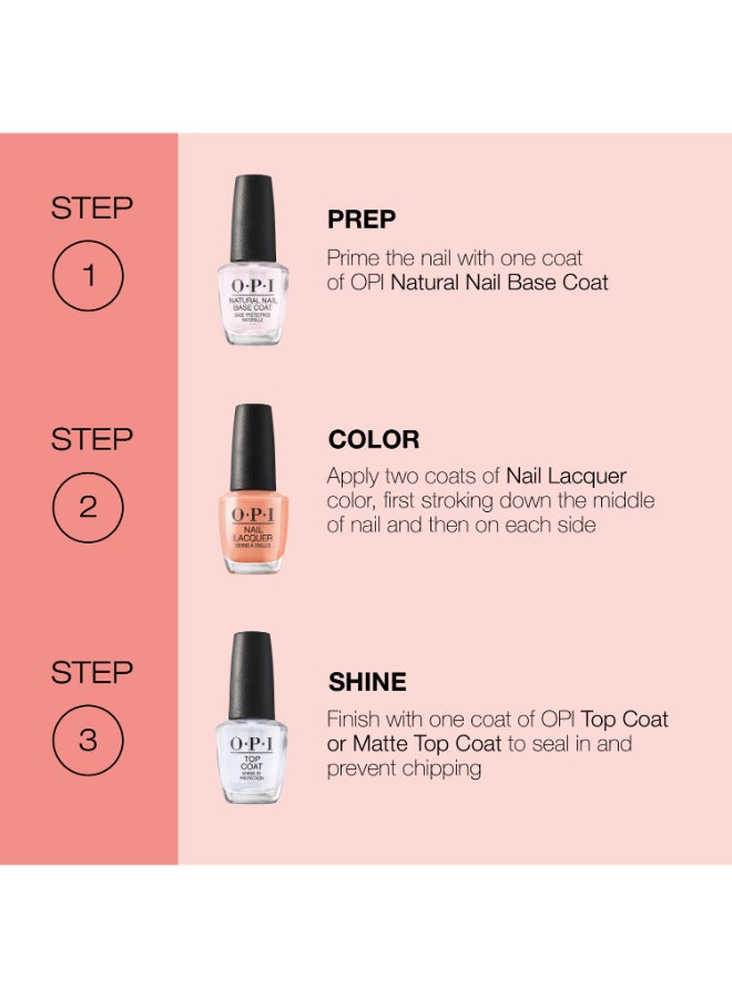 Classic Nail Lacquer - Tempura-Ture Is Rising!, Orange, 15Ml