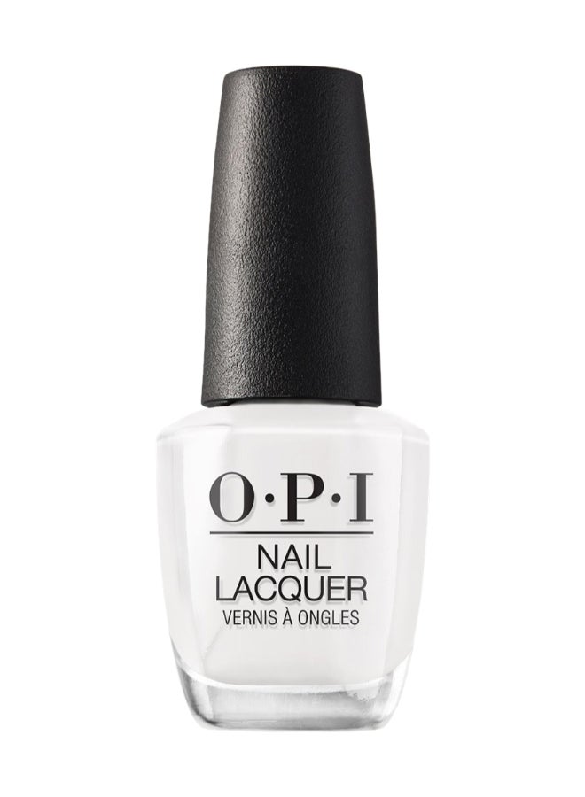 Classic Nail Lacquer - Alpine Snow, White, 15Ml