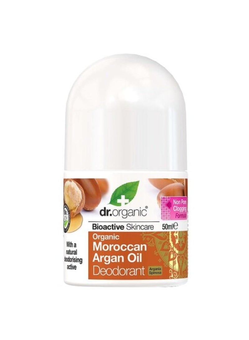 Dr.Organic Bioactive Skincare Organic Moroccan Argan Oil Deodorant 50ml