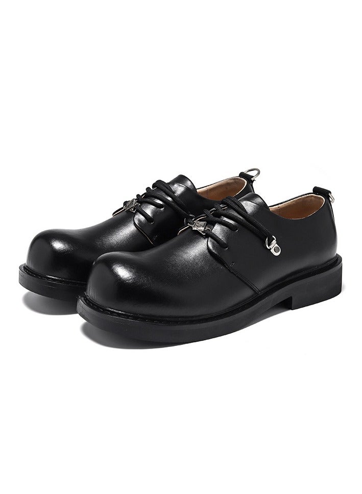 Versatile Retro Casual Leather Shoes