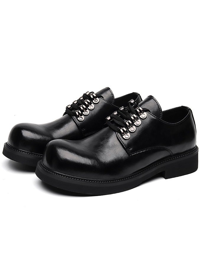 Versatile Retro Casual Leather Shoes