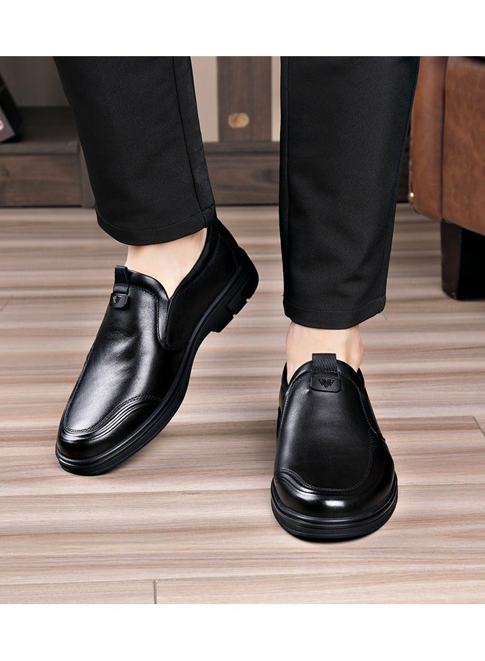 Versatile Retro Casual Leather Shoes