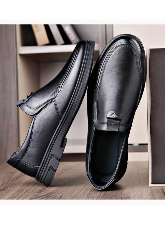 Versatile Retro Casual Leather Shoes