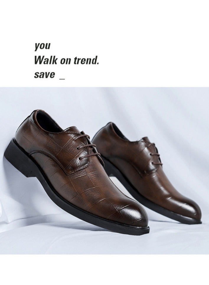 Versatile Retro Casual Leather Shoes