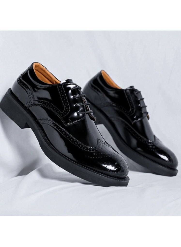 Versatile Retro Casual Leather Shoes