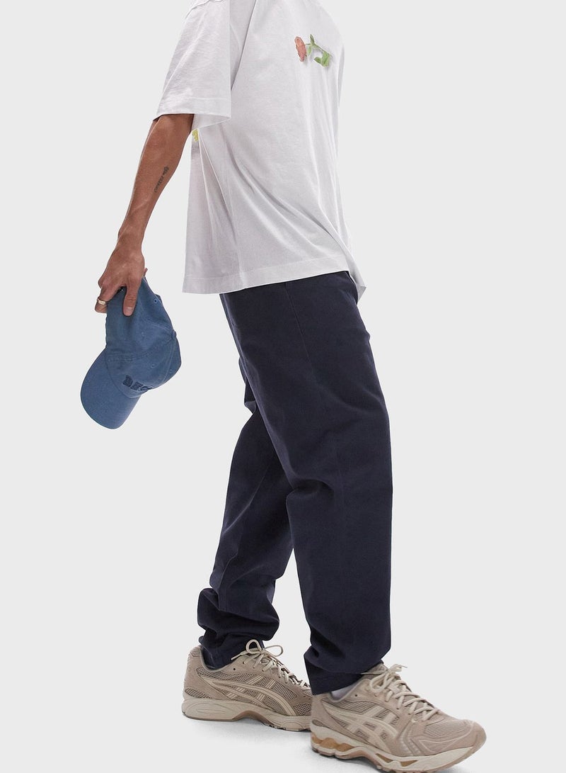 Straight Fit Tapered Chinos