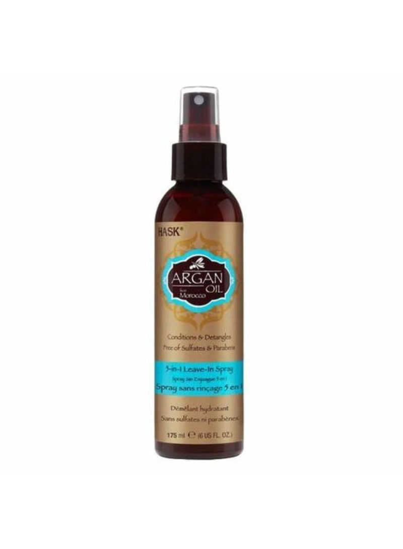 Hask Argan Oil 5-In-1 Leave-In Spray Red 175ml