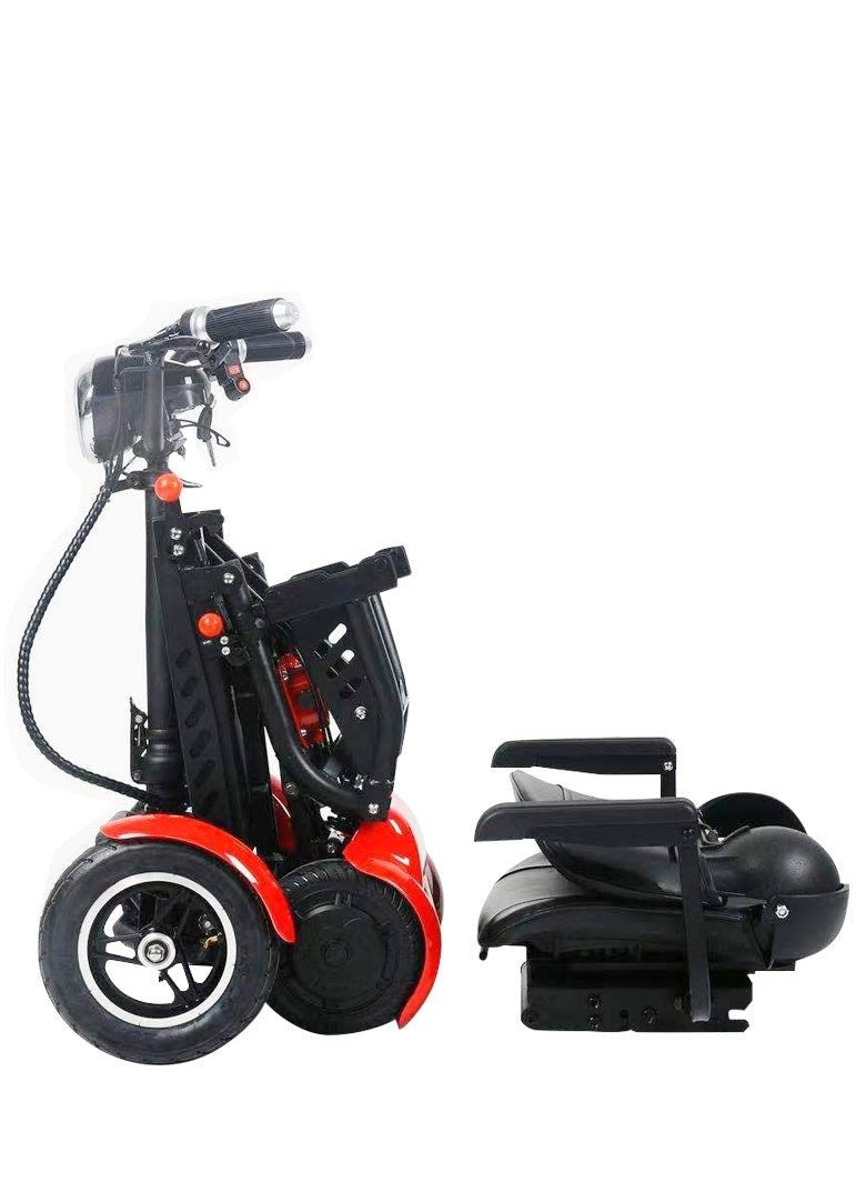 CRONY JP-Folding four-wheel car mobility scooters electric 4 wheel cabin wheel electrical scooter smart folding