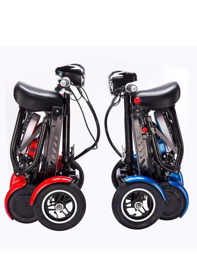 CRONY JP-Folding four-wheel car mobility scooters electric 4 wheel cabin wheel electrical scooter smart folding