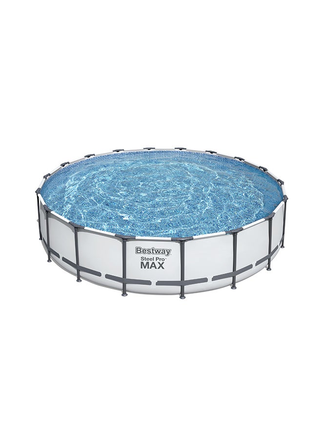 Steel Frame Pool Set(Filter Ladder Ground Cloth Cover) 549x122cm 549x122cm