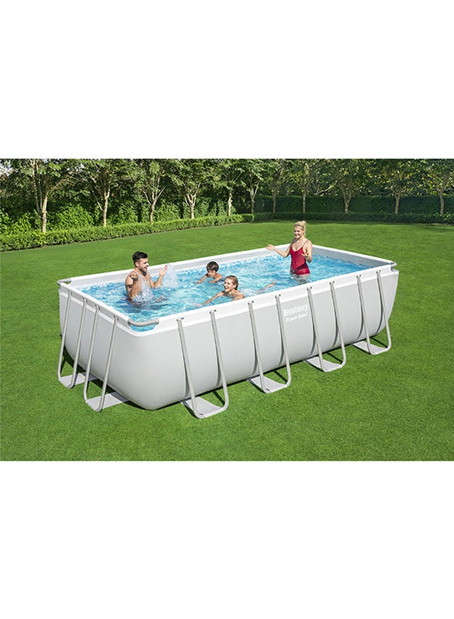 Heavy Duty Realistic Power Steel Rectangular Pool Set