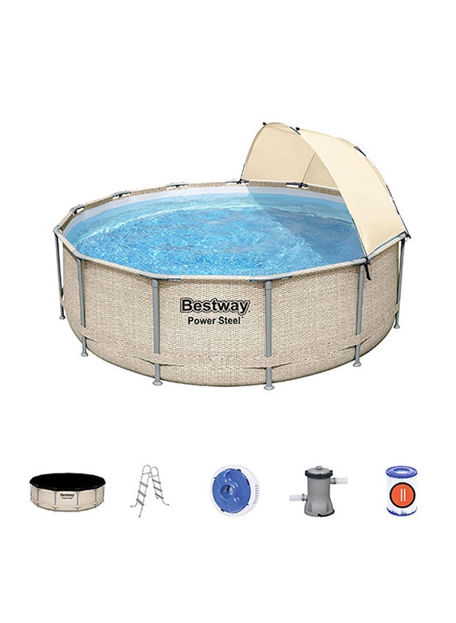 Heavy Duty Round Shape Power Steel Pool Set