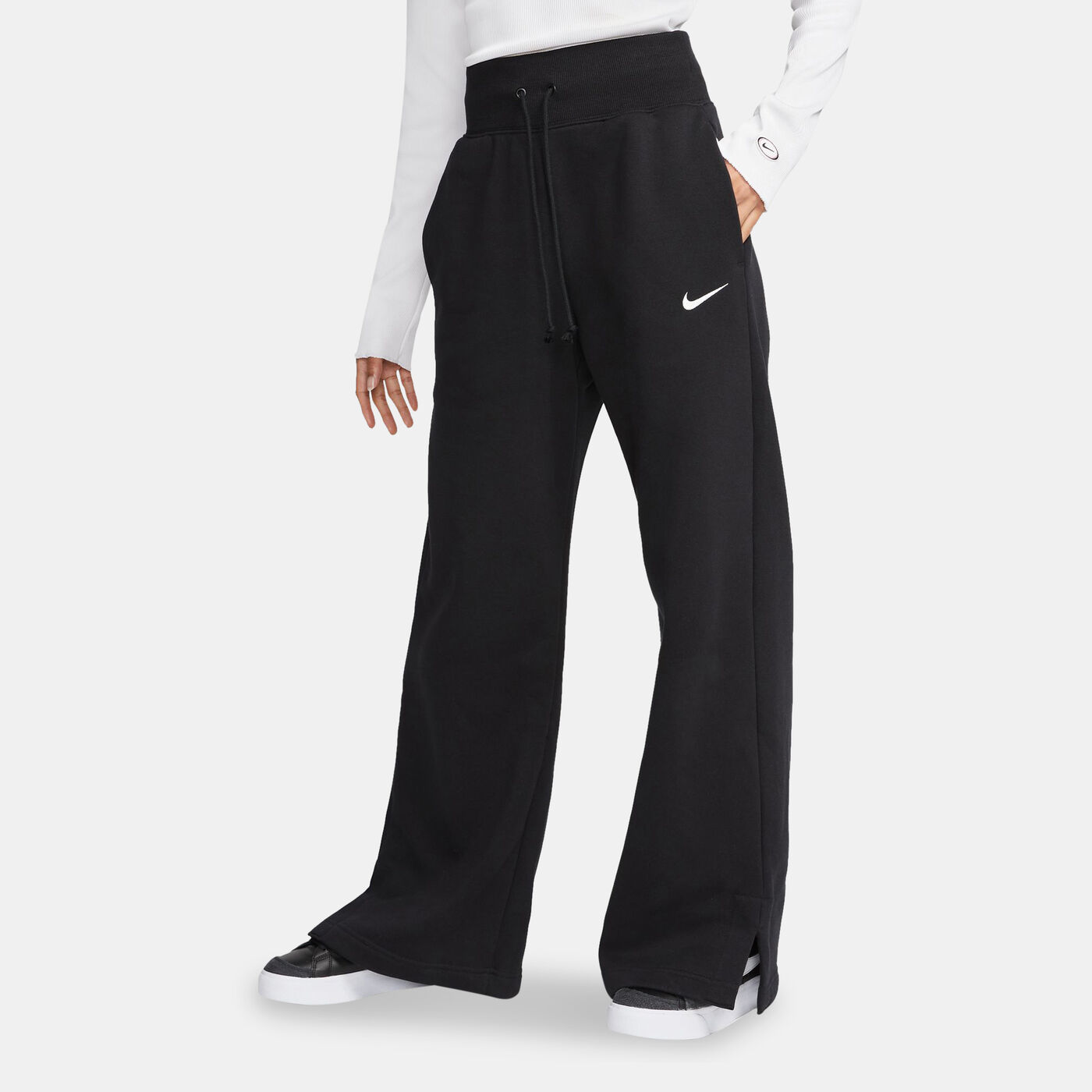 Women's Sportswear Phoenix Fleece Wide-Leg Sweatpants