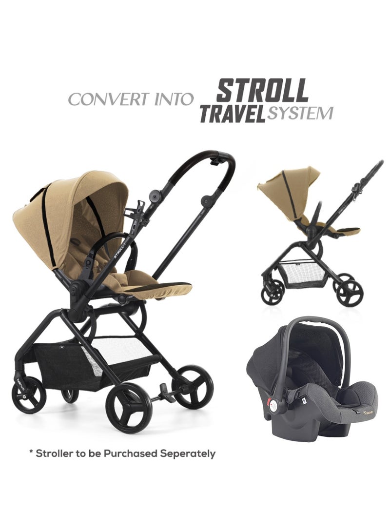 Teknum STROLL1 Reversible Travel Stroller - Khaki