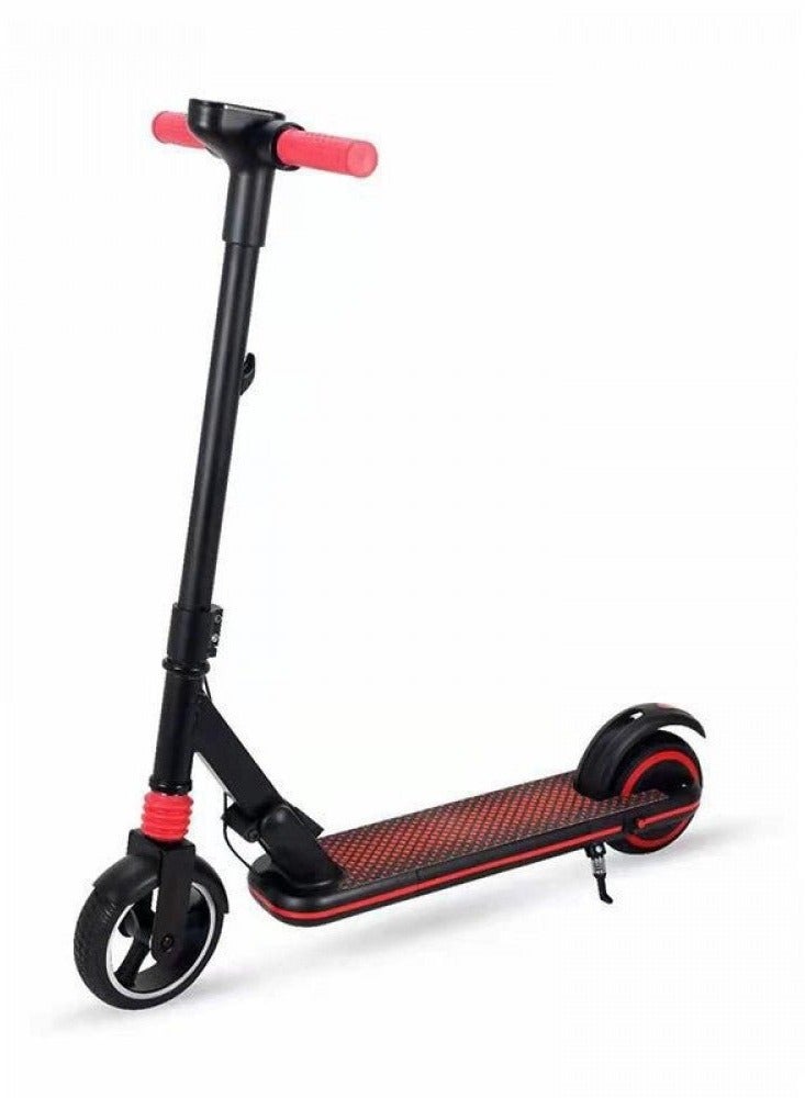 Kids Electric Scooter JL019 LED Display, 7 Inch Non-Flat Tires, Up to 60KG Capacity, Black