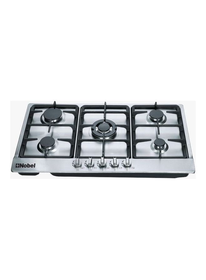 Built In Hobs Stainless Steel 5 Gas Burners NBH9501 Silver