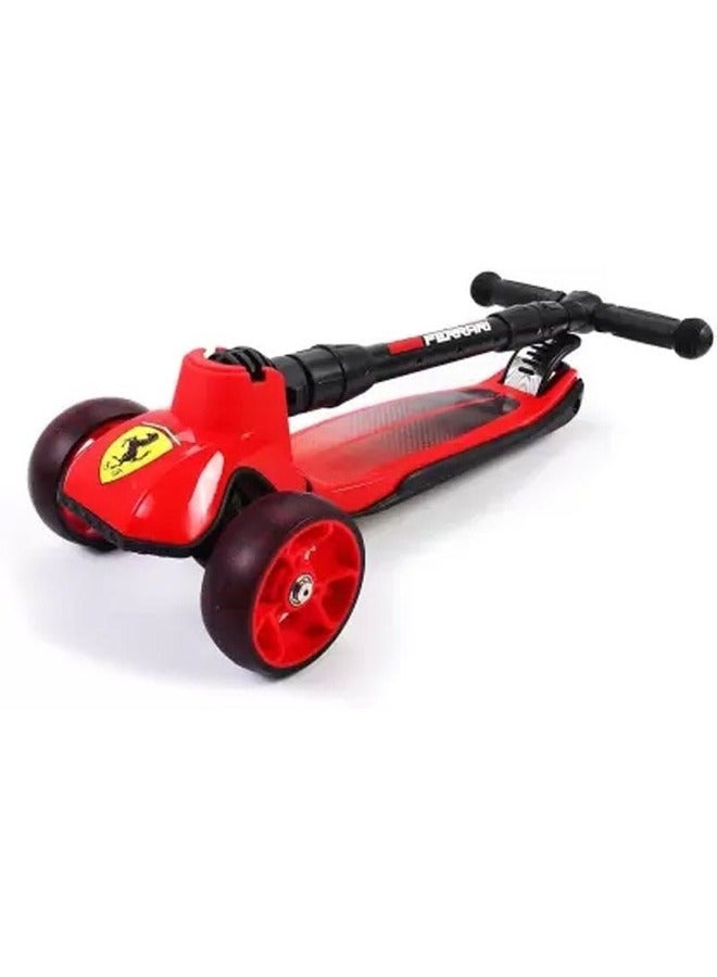 Kids Scooter 3 Wheels Scooter For Kids, Adjustable Handlebars, Light Wheels With Scooters, Gifts 3-8 Years Old Multifunction Foldable Kids Scooter